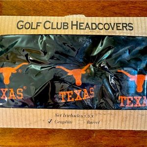 Texas Longhorn Golf Club Headcovers